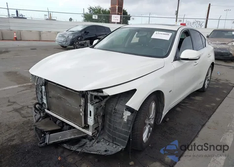 2018 Infiniti Q50 3.0T Luxe from USA, damaged, VIN JN1EV7AP6JM350869